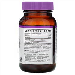 Bluebonnet Nutrition, Убихинол CellullarActive CoQ10, 200 мг, 60 растительных капсул