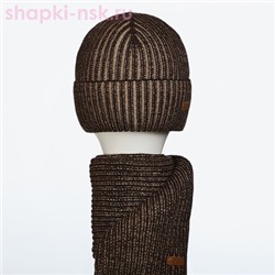 851 T XXL Комплект мужская (шапка+шарф) (60-62)
