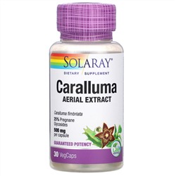 Solaray, Caralluma Aerial Extract, 500 mg, 30 VegCaps