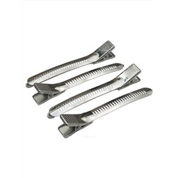 Dewal Зажим для волос CL-2406, металл, 12 см, 12 шт. 2142