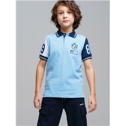 Джемпер трикотажный с воротником поло для мальчиков