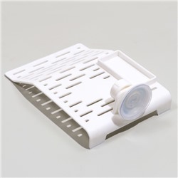 Мостик для черепах малый, на присоске, 17.6×11.8×2 см