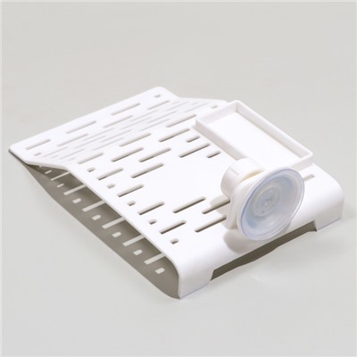 Мостик для черепах малый, на присоске, 17.6×11.8×2 см