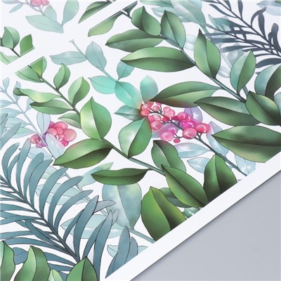 Наклейка интерьерная цветная «Лианы», 60×90 см