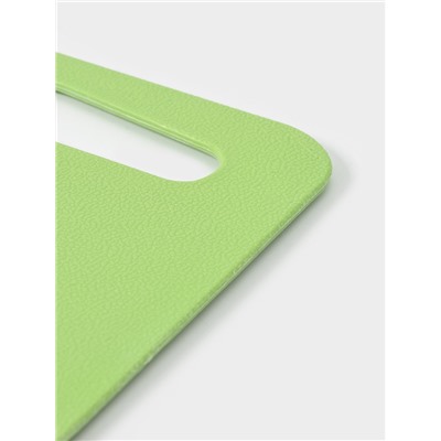 Доска разделочная Доляна, пластик, прямоугольная, 22×13 см, зелёная