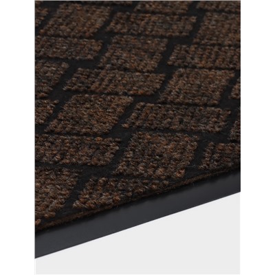 УЦЕНКА Коврик влаговпитывающий 50×80 см «КРАФТ» цвет коричневый МИКС