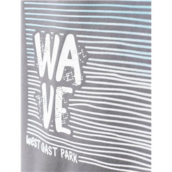 Свободная футболка  с авторским принтом