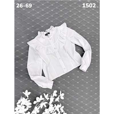 Блузка 1502 белый