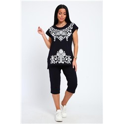 Костюм женский 223 (Темно-синий)