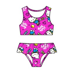 Купальный костюм трикотажный для девочек