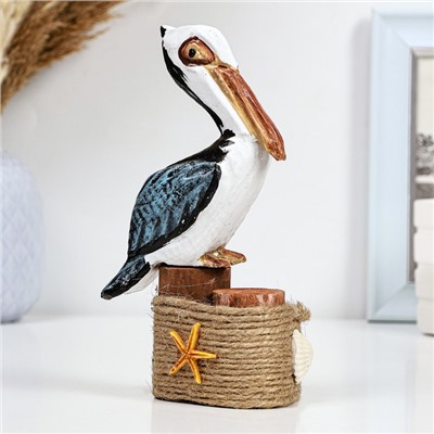 Фигурка полистоун TAKE IT EASY «Пеликан на буйках», 10.5×7×9 см