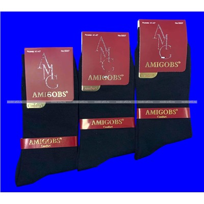 3 ПАРЫ - AMIGOBS носки мужские арт. 5007