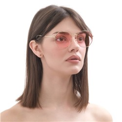Очки солнцезащитные женские OneSun, uv 400, линза 4.5×5 см, дужка 13 см, ширина 13 см, розовые