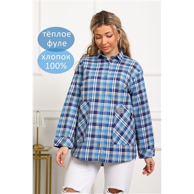 1094 Рубашка женская теплая