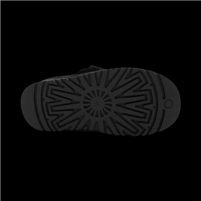 Угги (тапочки) на меху V135 черные