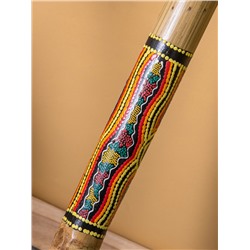 УЦЕНКА Сувенирный музыкальный инструмент «Посох дождя», 80 см, МИКС