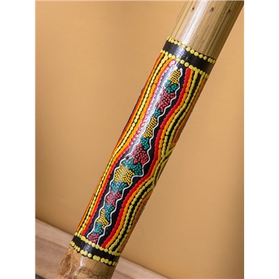 УЦЕНКА Сувенирный музыкальный инструмент «Посох дождя», 80 см, МИКС