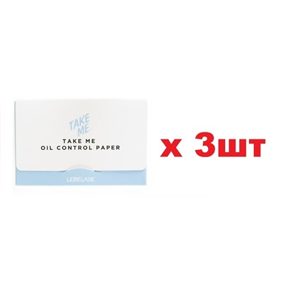 Lebelage Салфетки для лица матирующие Oil Control Paper 50шт 3шт