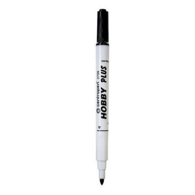 Маркер перманентный 1-3мм 2799/01-12 WHITE BOARD черный круглый (для садоводов и дачников) Centropen