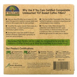 If You Care, Фильтры для кофеварок, 100 фильтров