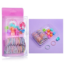 Набор резинок/заколок для волос "Нежность" 60 предметов