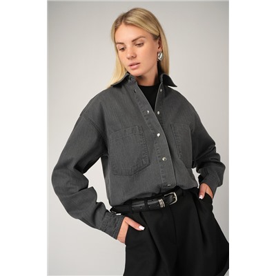 Женская джинсовая рубашка Happyfox