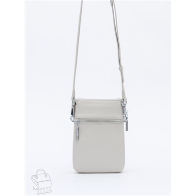 Сумка женская кожаная 0782CH l.gray Polina&Eiterou  в Новосибирске