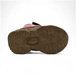 Кроссовки детские высокие С8666-11 бронзовые