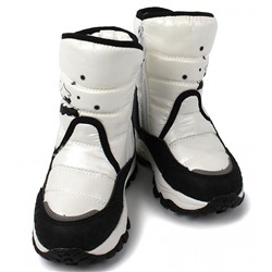 AL8241 бел Ботинки зима для девочек (26-31)/6