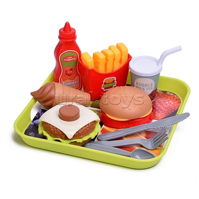 Набор продуктов "Фаст фуд" в пакете