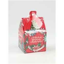 Чай новогодний чёрный в коробке-домик «Ярких моментов», со вкусом: имбирный пряник, 50 г