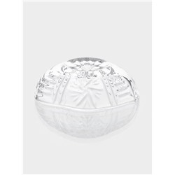 Икорница «Лебедь», 200 мл, 13.5×8.7×13 см, стекло, прозрачная