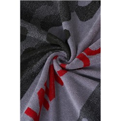 Полотенце махровое Патриот (Серый)