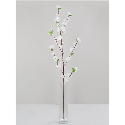 Цветок искусственный Сакура 118 см / WP-6 /уп 5/50/300/белая
