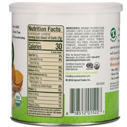 Sprout Organic, Curlz, сладкий картофель и корица, 1,48 унц. (42 г)