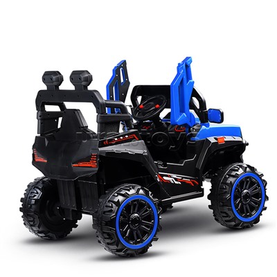 Электромобиль "Багги" с р/у управлением, четырехколесный (синий)