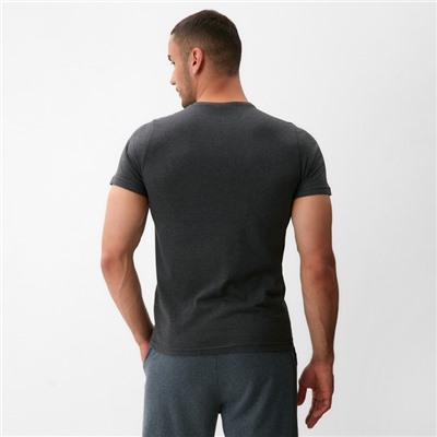 Футболка мужская Collorista, размер 46-48, графит