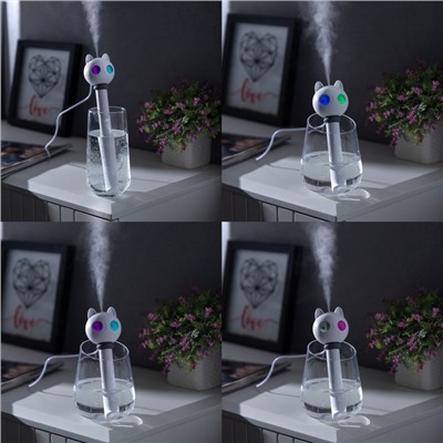 Увлажнитель воздуха «Кот» HM-22, ультразвуковой, погружной, портативный, USB, белый