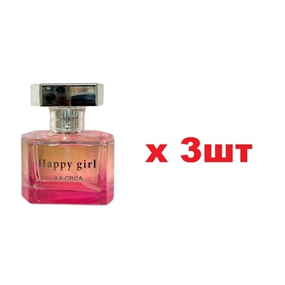 Туалетная вода Happy Girl La Croa 50мл жен edt тестер 3шт