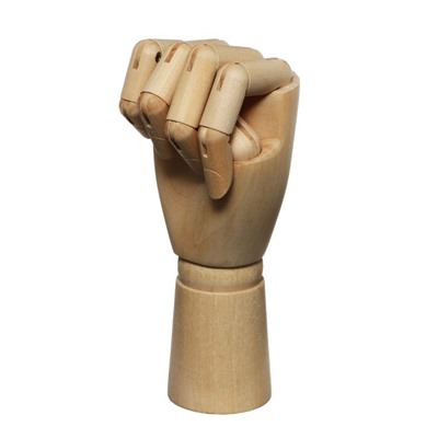 Модель деревянная Calligrata «Рука женская правая» 25 см