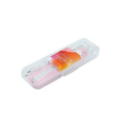 Щипцы-гофре Luazon LW-26, мини, 25 Вт, керамическое покрытие, 65×15 мм, до 160 °C, розовые