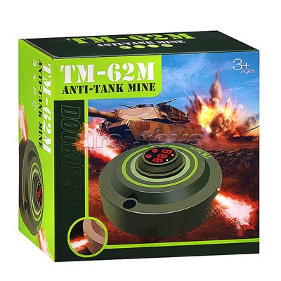 Боеприпас игрушечный "ТМ-62М" (свет, звук) в коробке