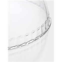 Блюдо с крышкой Доляна «Эстет», d=23.5 см, бамбук, стекло