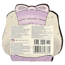 Блокнот фигурный 120х117 мм 30л без линовки "МИЛЫЙ ЗАЙКА" 67596 Феникс