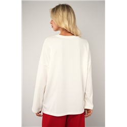 Женский лонгслив оверсайз Happyfox