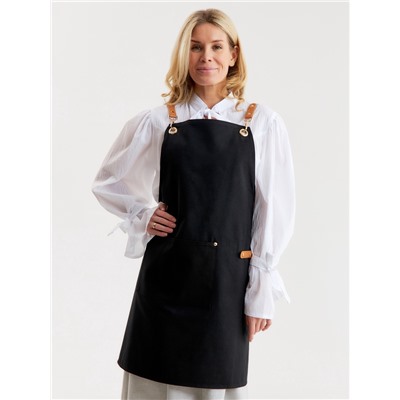 Фартук Этель «Стиль», чёрный, 70×78 см, 100% хлопок