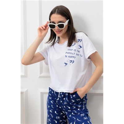 Футболка женская 7400 (Белый)