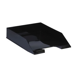 Лоток для бумаг горизонтальный ФАВОРИТ черный ЛТГ-30499 Стамм