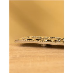 Подставка под благовония «Два полумесяца», 22 см, алюминий