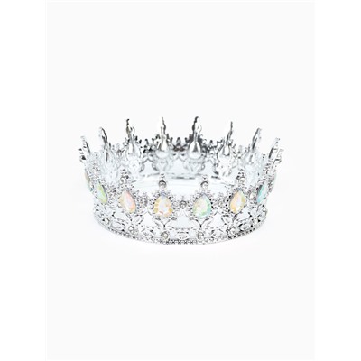 Набор декора для торта: топпер, корона, свеча